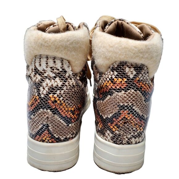 YOKI Demian 67 Women's Wedge Laced Up Sneakers in Size 8.5 - Picture 4 of 8